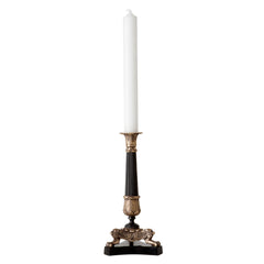 Candle holder perignon vintage brass finish