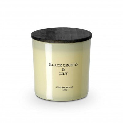 Cereria-Molla- Black Orchid & Lily Candle 600g