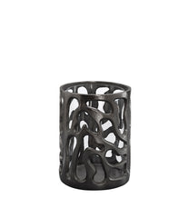 BENITO HURRICANE PATTERNED LANTERN LARGE
