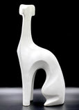 Menagerie Greyhound - Left White