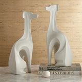 Menagerie Greyhound - Left White