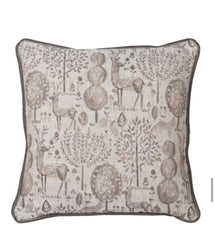 Stags and Trees Cushion Cover
