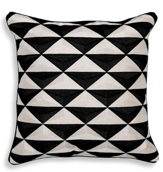 Cushion Mist Square Black White