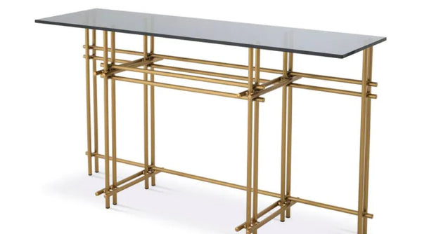Console Table Quinn brushed finish
