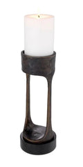 Candle Holder Bologna L bronze highlight