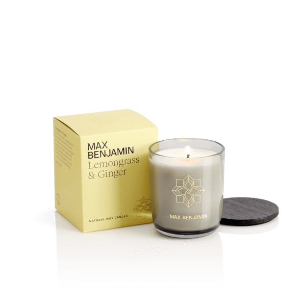 Max Benjamin - Lemongrass and Ginger Candle 210g