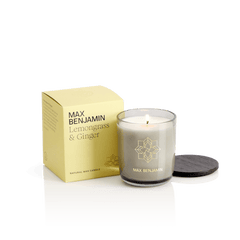 Max Benjamin - Lemongrass and Ginger Candle 210g