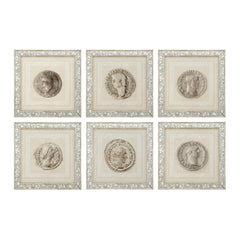 Prints - Roman Coin (Set of 6)