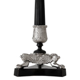 Candle Holder Perignon Nickel/Black