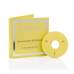 Max Benjamin - Lemongrass and Ginger Car Fragrance Refill