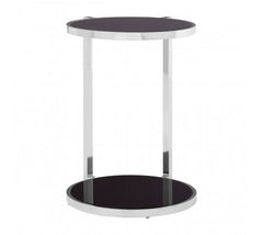 Novo Side Table With Rounded Base