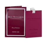 Max Benjamin - Pink Pepper Scented Card