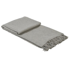Mist Chair Throw with Fringe
