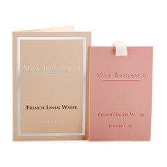 Max Benjamin - French Linen Water Scented Card
