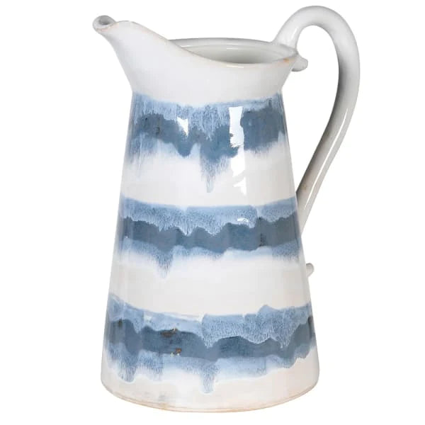 Blue & White Ceramic Jug