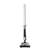 Candle Holder Perignon Nickel/Black