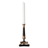 Candle holder perignon vintage brass finish