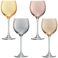 Wine Glasses - Polka (s/4)