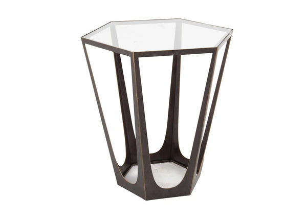 Hexagon Side Table - Catalan