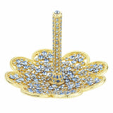 Compact Mirror Blue Topaz "December"