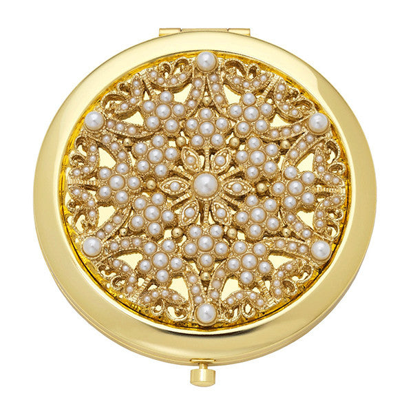 Compact Mirror - Pearl "June"