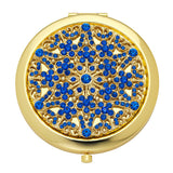Compact Mirror - Sapphire "September"