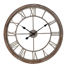 Round Cut-out Roman Numerals Wall Clock