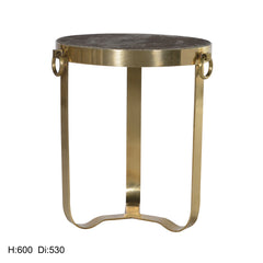 Side Table - Gold Finish End table