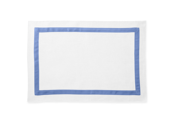 Set of 4 Navy Border Placemats